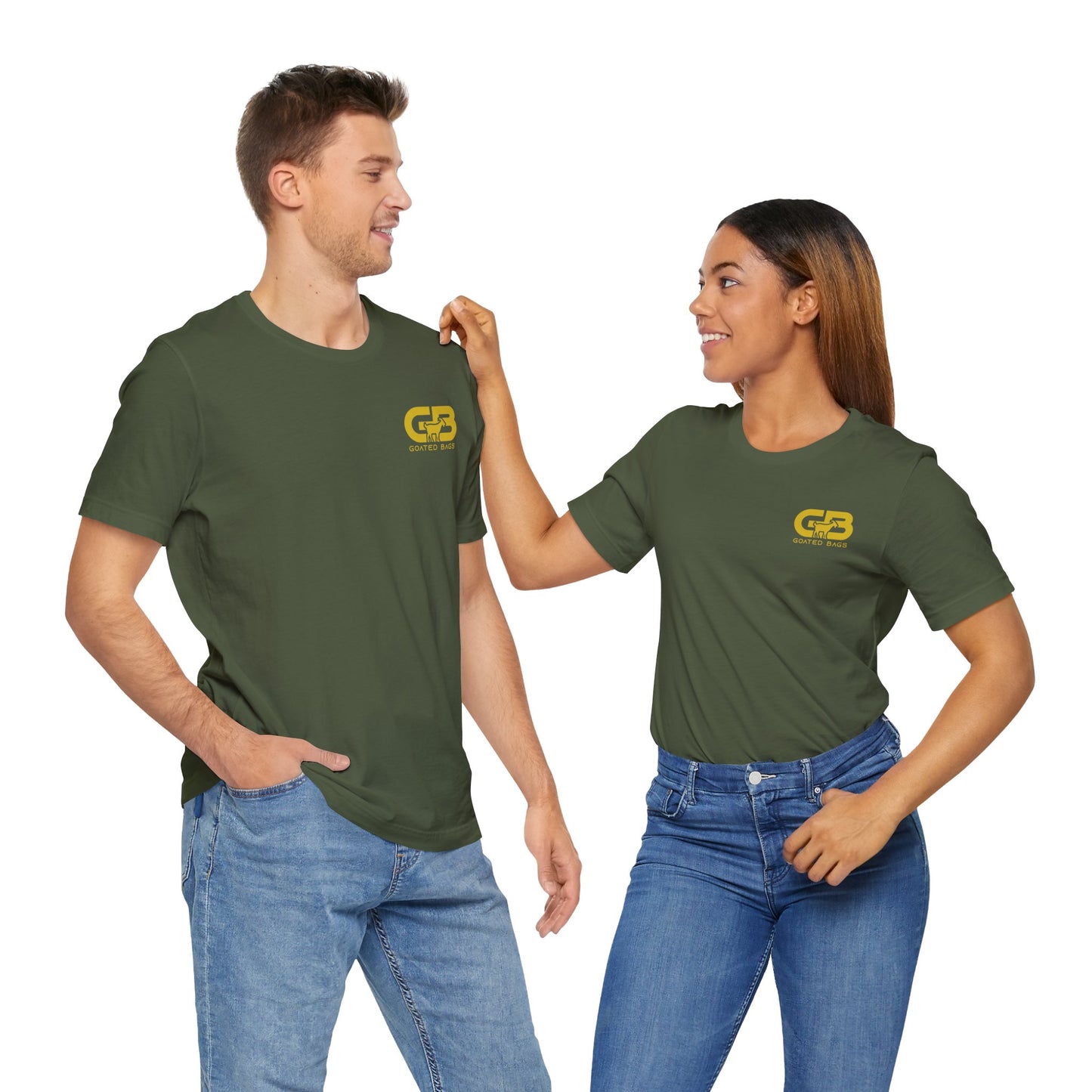 Gold Jacket Goated Unisex Short Sleeve Tee (MANY COLORS)