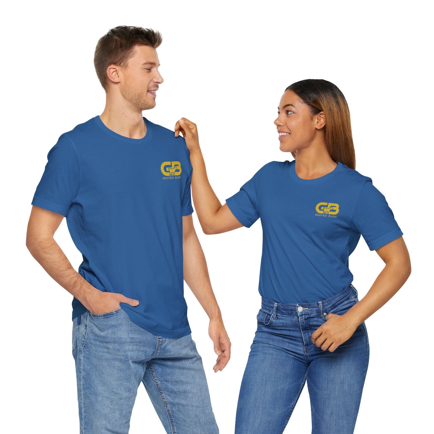Gold Jacket Goated Unisex Short Sleeve Tee (MANY COLORS)