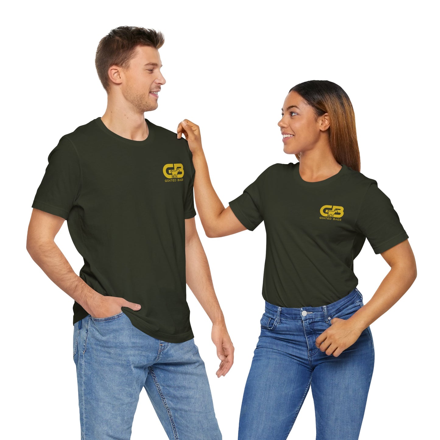 Gold Jacket Goated Unisex Short Sleeve Tee (MANY COLORS)