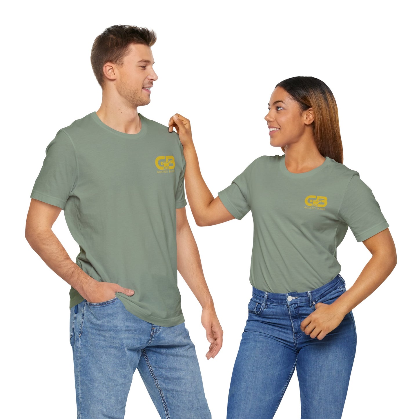 Gold Jacket Goated Unisex Short Sleeve Tee (MANY COLORS)