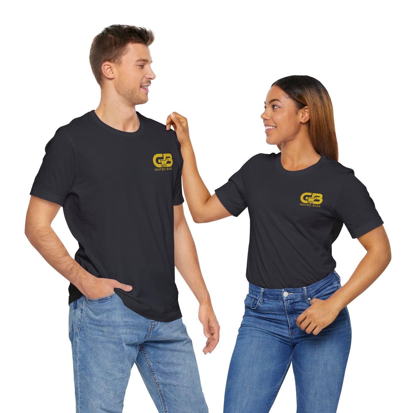 Gold Jacket Goated Unisex Short Sleeve Tee (MANY COLORS)