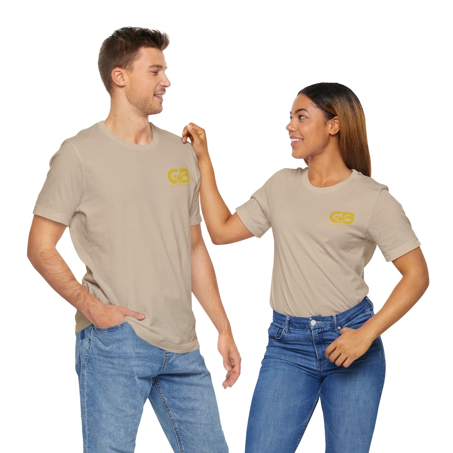 Gold Jacket Goated Unisex Short Sleeve Tee (MANY COLORS)