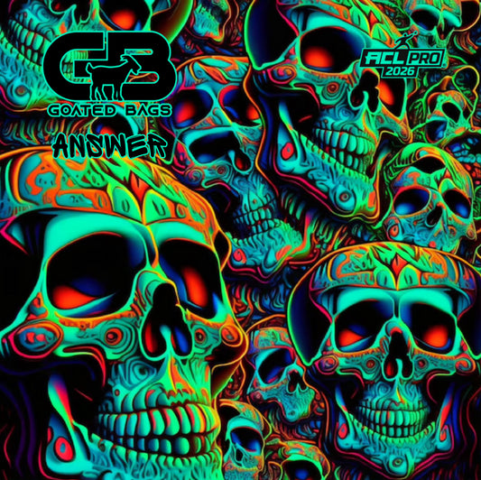TEAL SKULLS